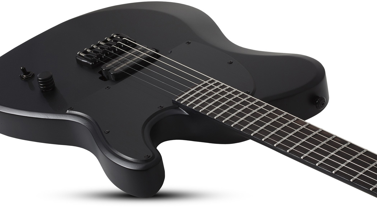 Schecter PT Black Ops - Satin Black Open Pore (620)