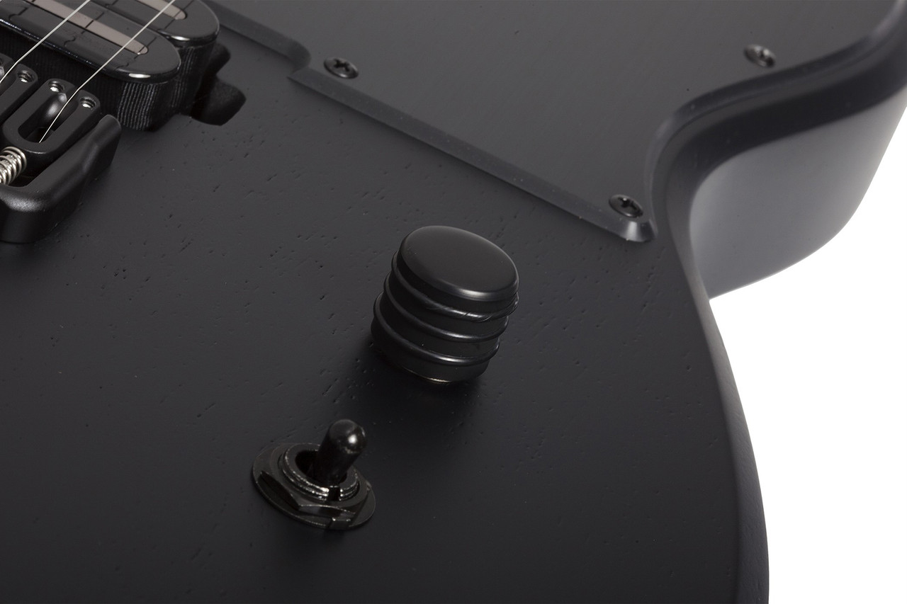 Schecter PT Black Ops - Satin Black Open Pore (620)