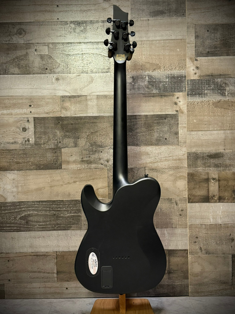 Schecter PT Black Ops Electric Guitar - Satin Black Open Pore (620) | Musician Madness