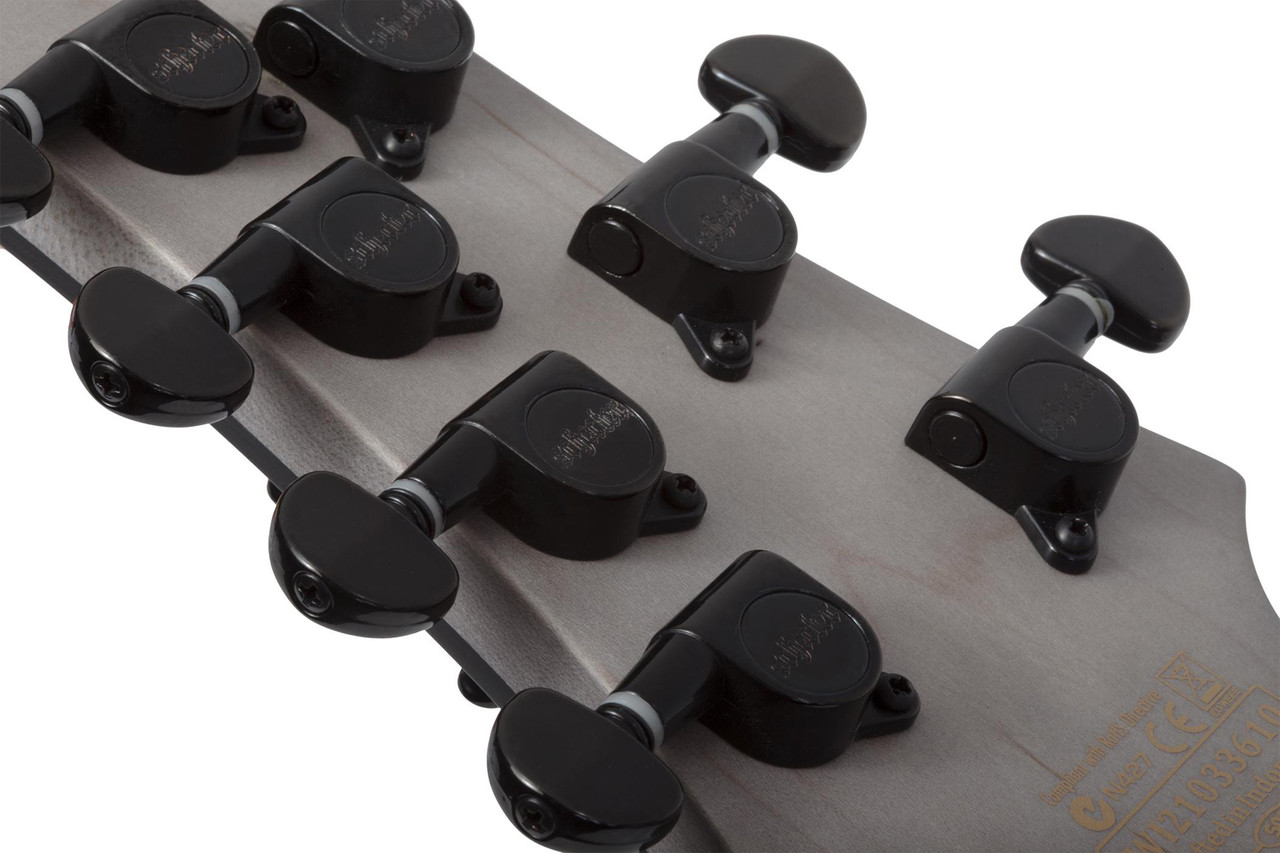 Schecter Omen Elite-7 MS - See-Thru Blue Burst (2464) | Musician Madness