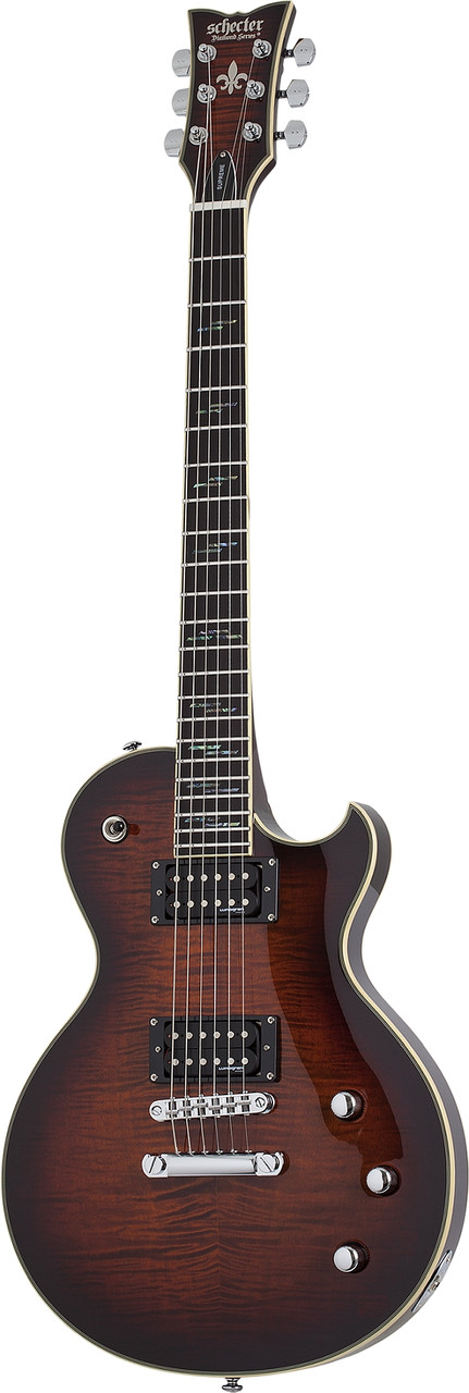 Schecter Solo-II Supreme - Cat's Eye Black Burst (2591) | Musician Madness