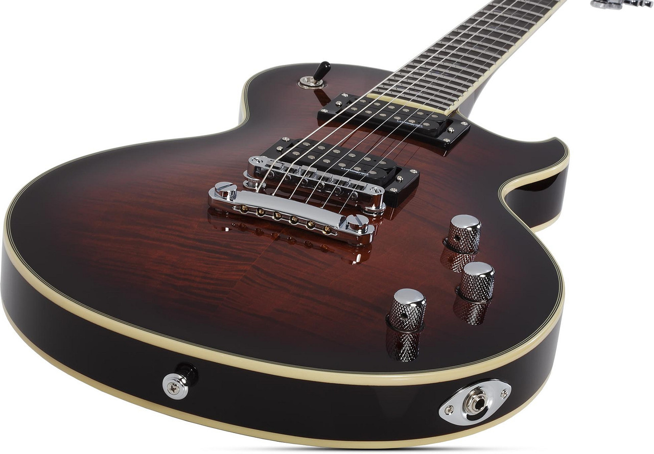 Schecter Solo-II Supreme - Cat's Eye Black Burst (2591)