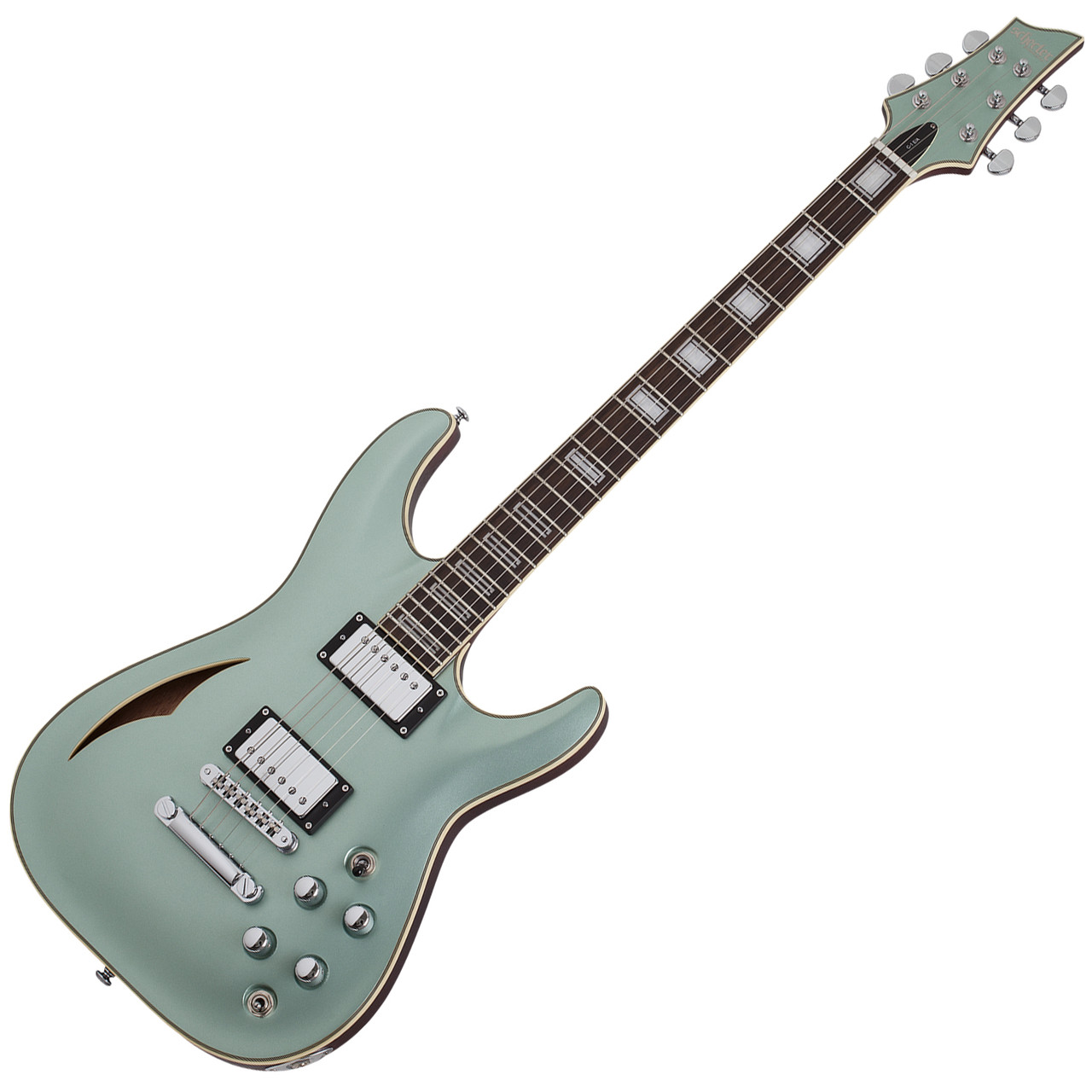 Schecter C-1 E/A Classic - Satin Vintage Pelham Blue (643)