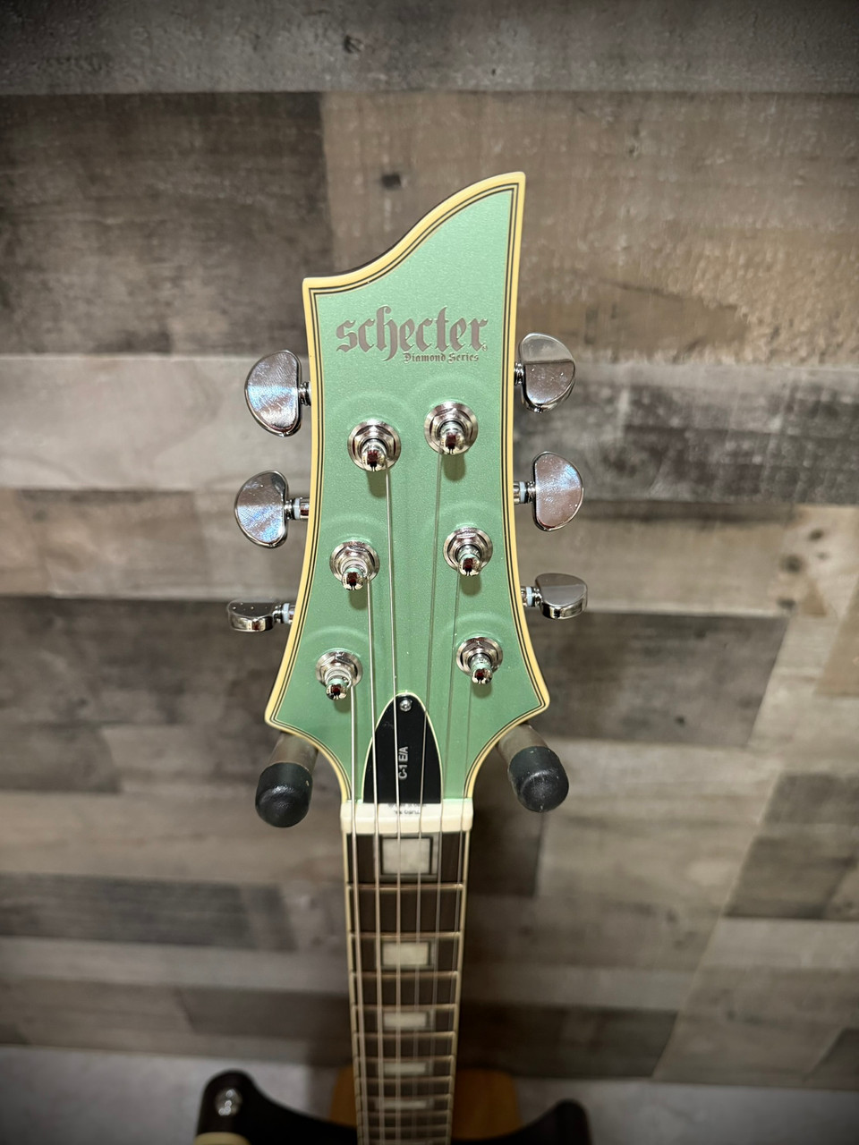 Schecter C-1 E/A Classic - Satin Vintage Pelham Blue - B-Stock (643)