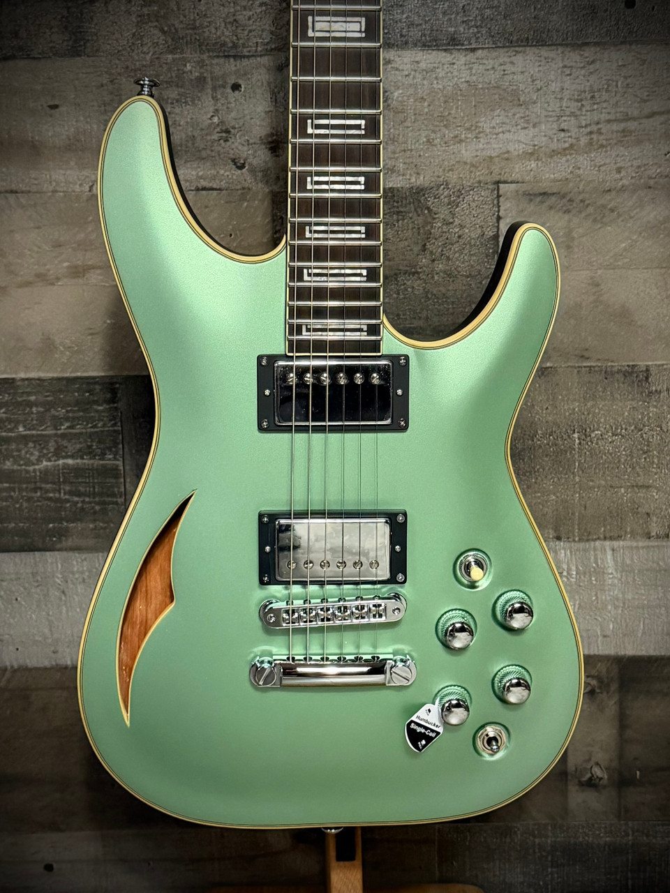Schecter C-1 E/A Classic - Satin Vintage Pelham Blue - B-Stock (643)