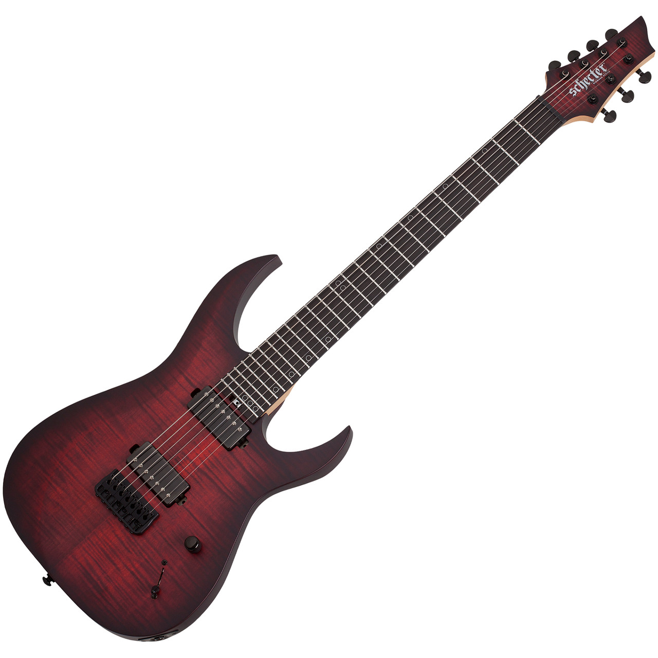 Schecter Sunset-7 Extreme - Scarlet Burst (2573) | Musician Madness