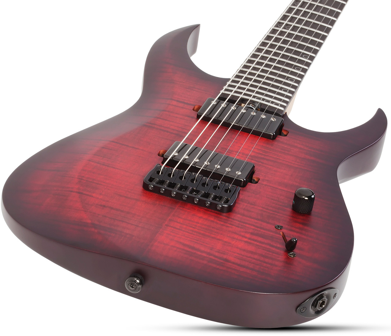 Schecter Sunset-7 Extreme - Scarlet Burst (2573) | Musician Madness