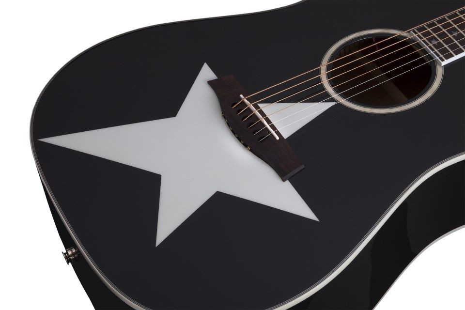 Schecter Robert Smith RS-1000 Stage Acoustic - Gloss Black (282) | Musician Madness