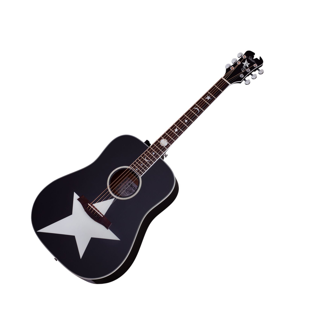 Schecter Robert Smith RS-1000 Stage Acoustic - Gloss Black (282) | Musician Madness