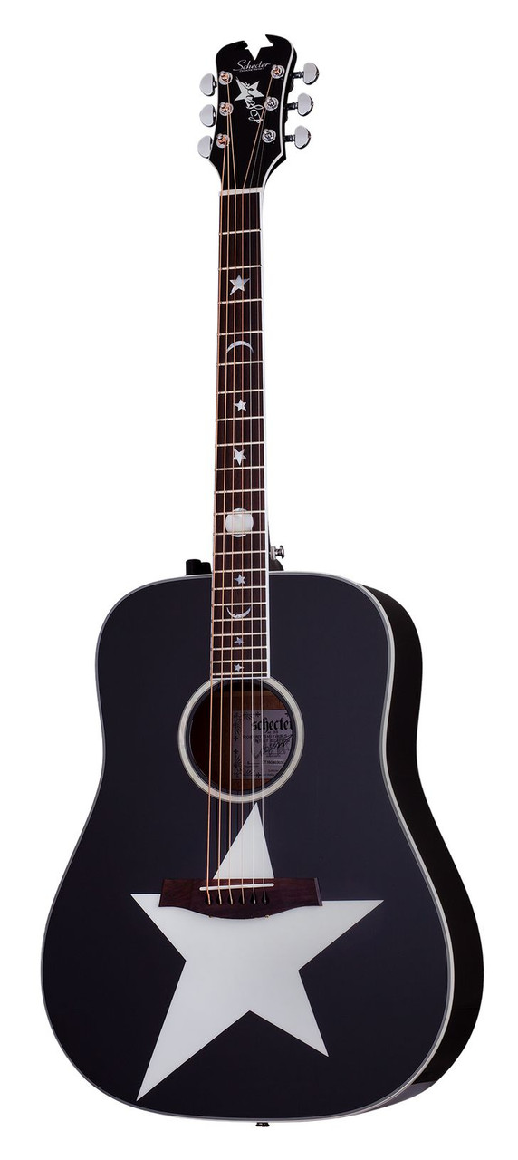 Schecter Robert Smith RS-1000 Stage Acoustic - Gloss Black (282)