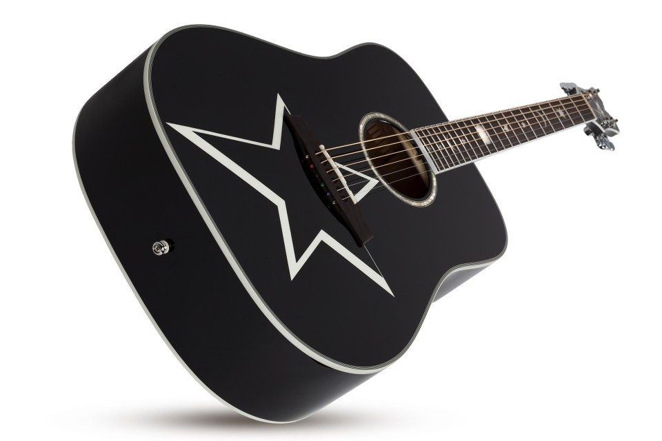 Schecter Robert Smith RS-1000 Busker Acoustic - Gloss Black (283) | Musician Madness