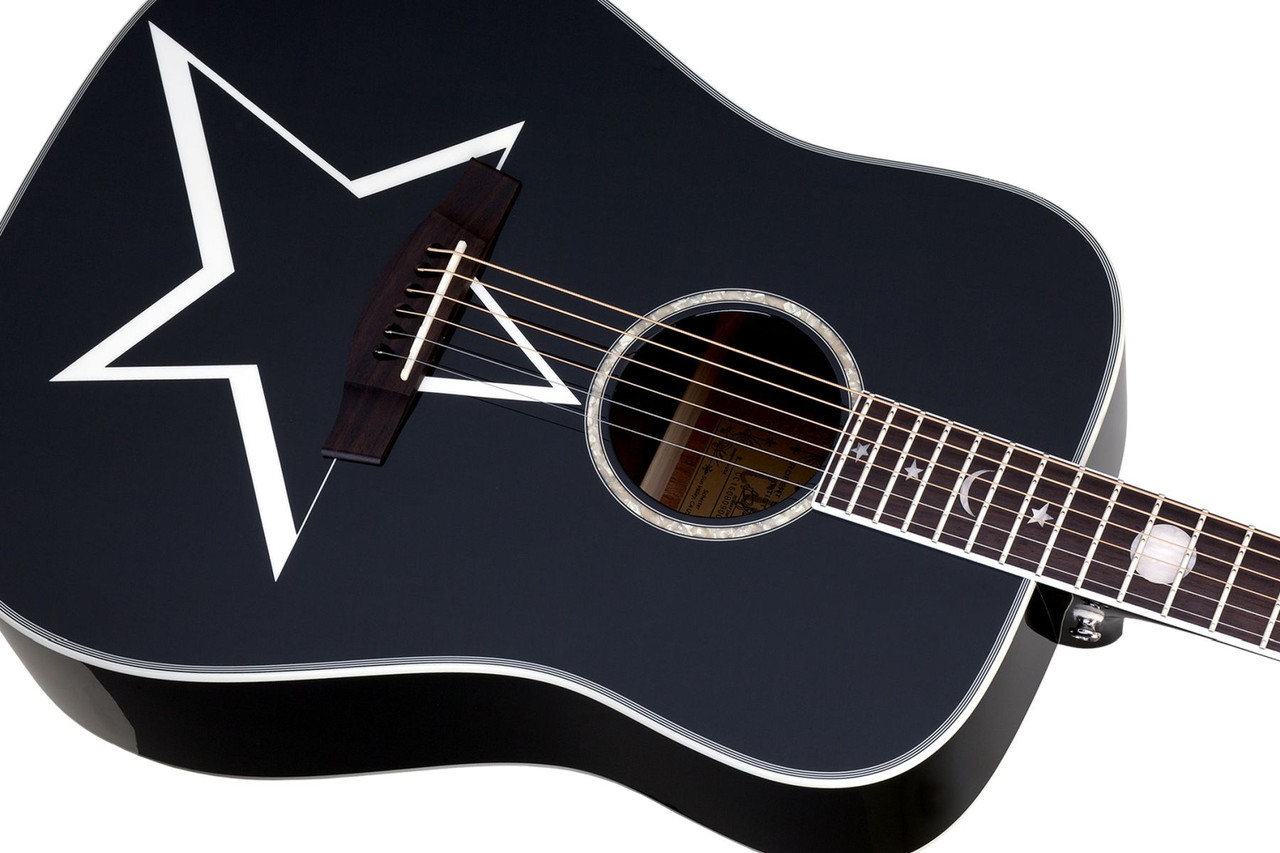 Schecter Robert Smith RS-1000 Busker Acoustic - Gloss Black (283) | Musician Madness
