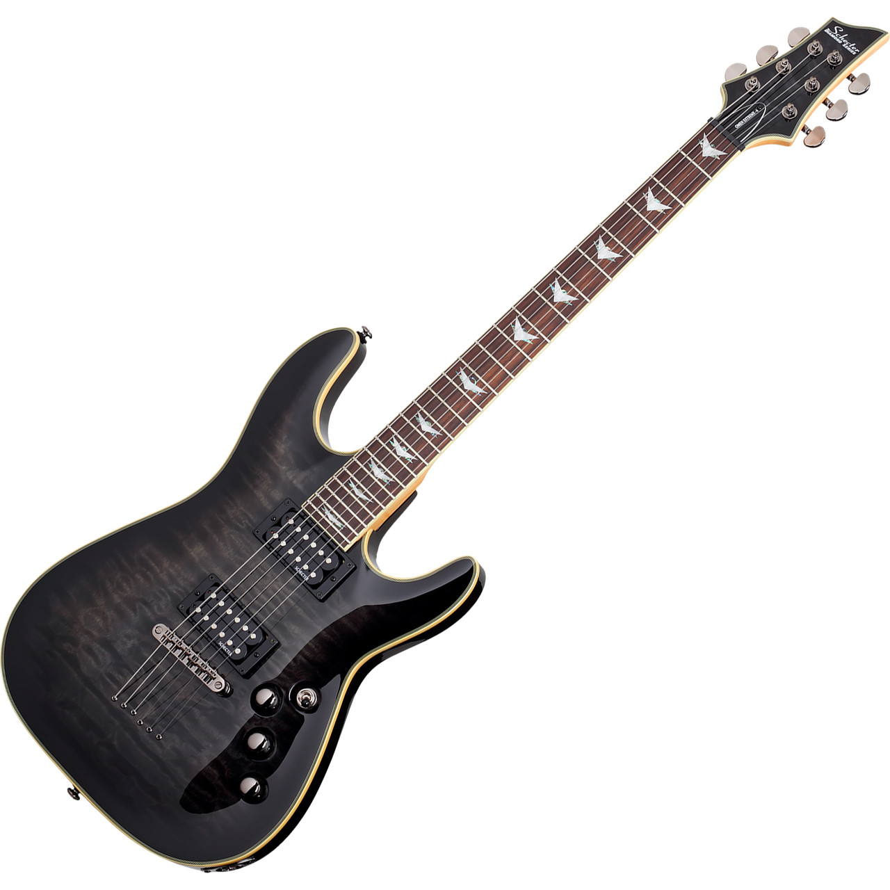 Schecter Omen Extreme-6 - See-Thru Black (STBLK) (2025) | Musician
