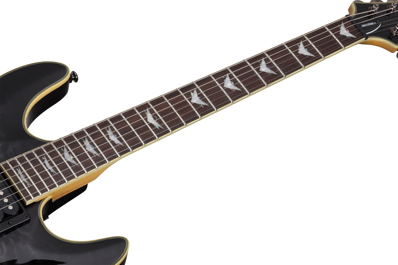 Schecter Omen Extreme-6 - See-Thru Black (STBLK) (2025) | Musician