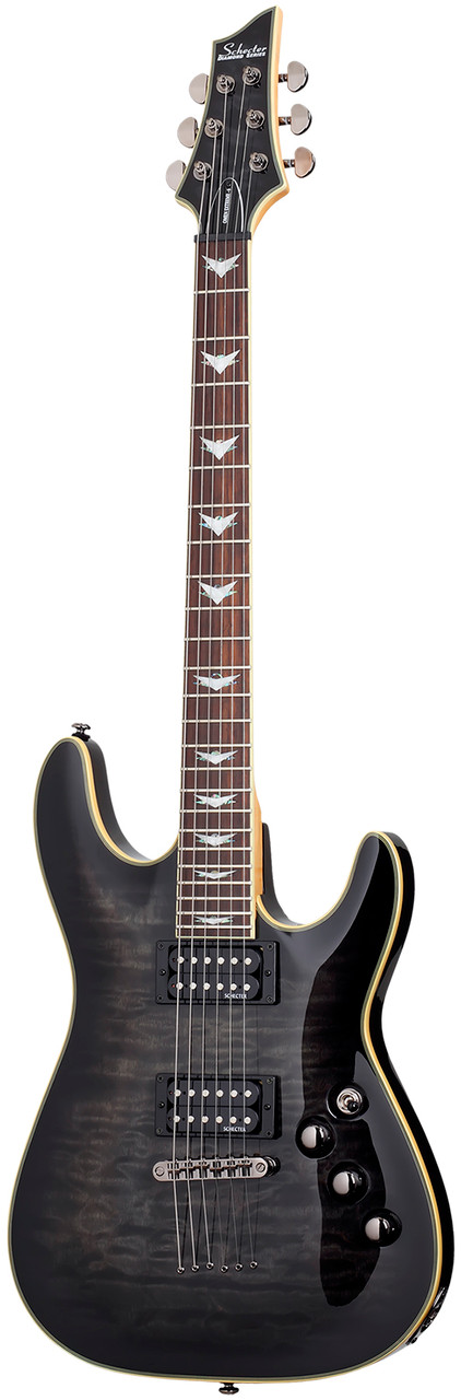 Schecter Omen Extreme-6 - See-Thru Black (STBLK) (2025) | Musician