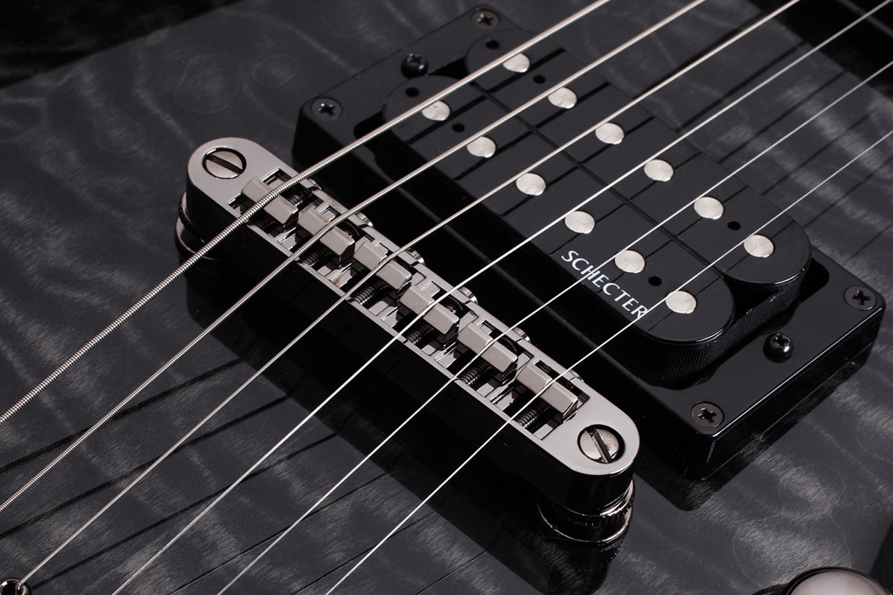 Schecter Omen Extreme-6 - See-Thru Black (STBLK) (2025) | Musician