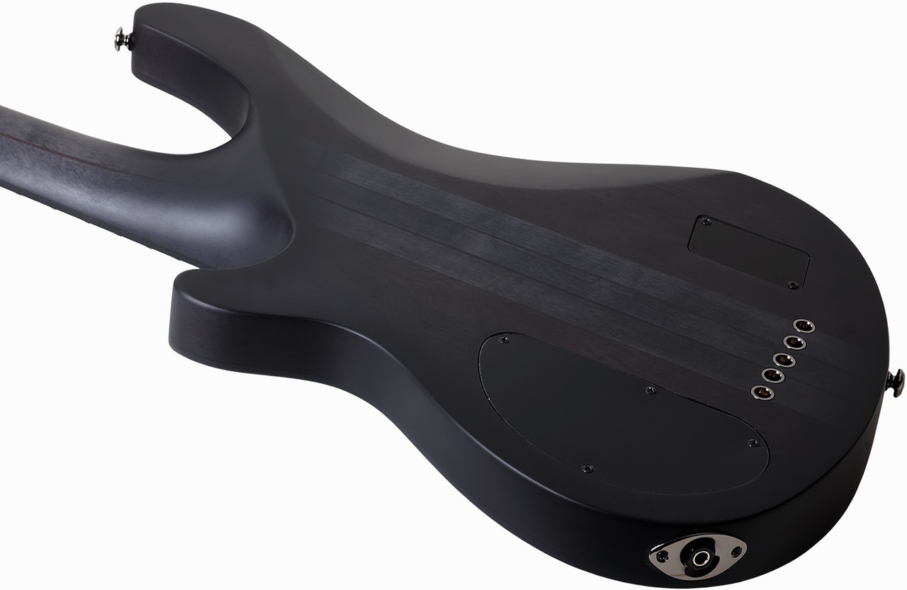 Schecter Hellraiser Extreme-5 - See-Thru Black Satin (STBLS) (1918)