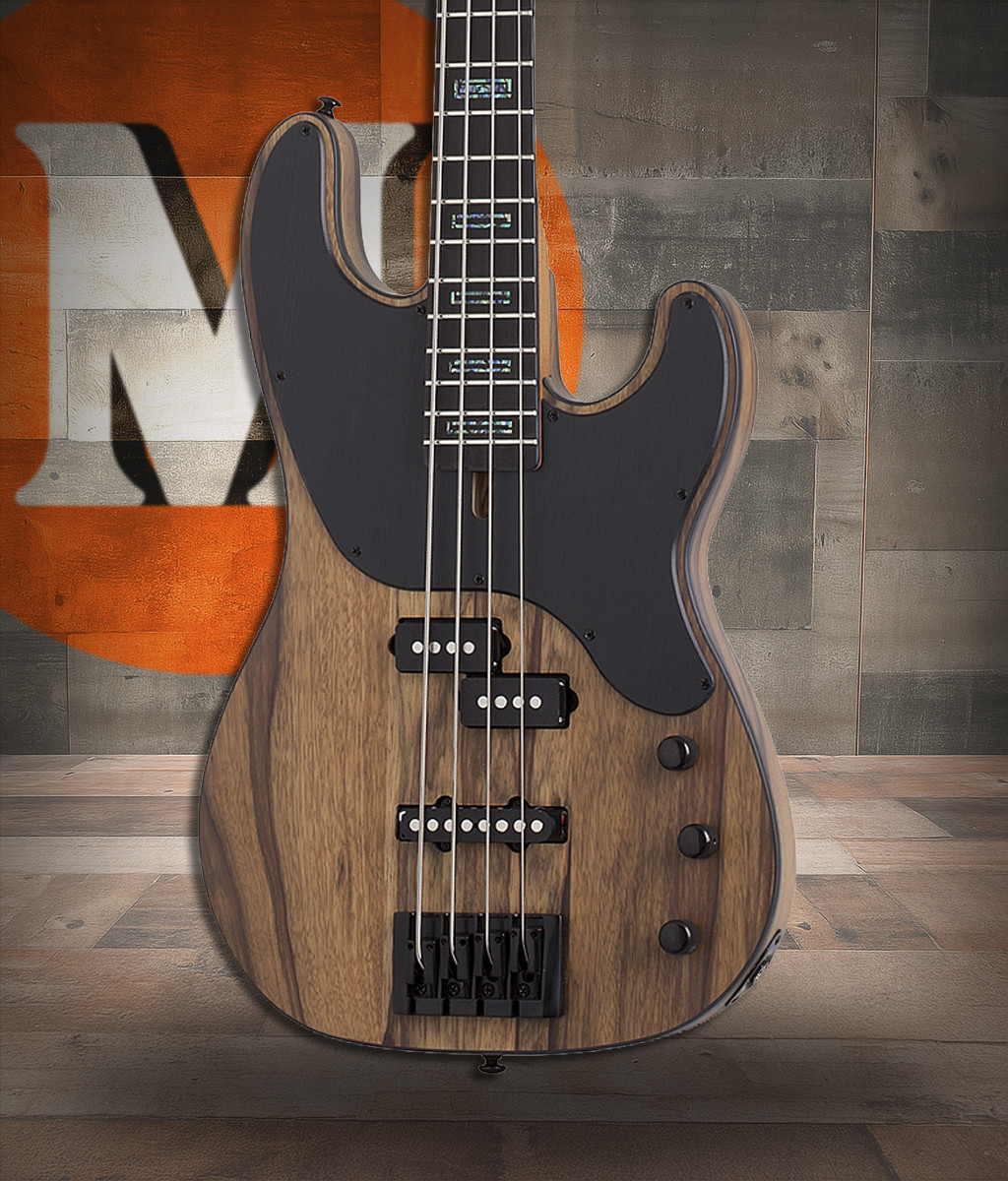 Schecter Model-T 4 Exotic Black Limba - Natural Satin (2832)