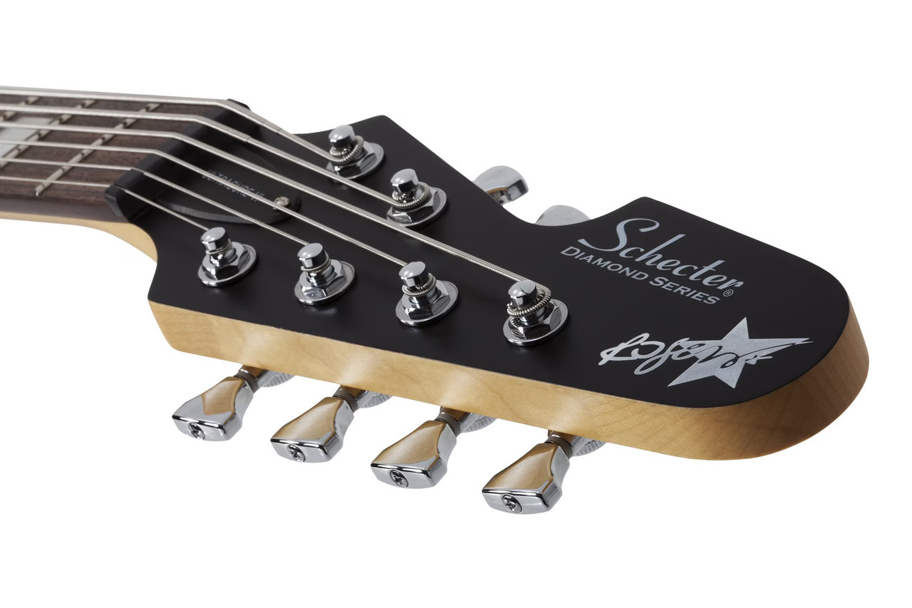Schecter Robert Smith UltraCure VI Electric Guitar - Silver Burst Pearl (363) | Musician Madness