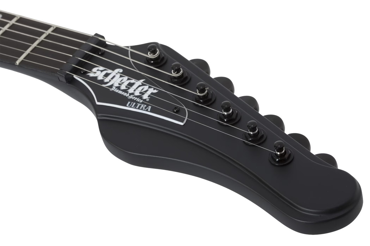 Schecter Ultra - Satin Black (SBK) (1721) | Musician Madness