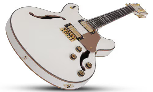 Schecter Wayne Hussey Corsair-12 - Ivory (267)
