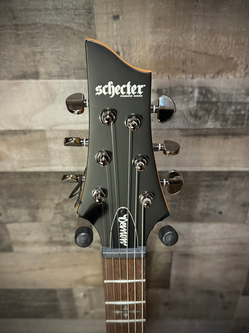 Schecter Demon-6 LH - Satin Black (3665) | Musician Madness