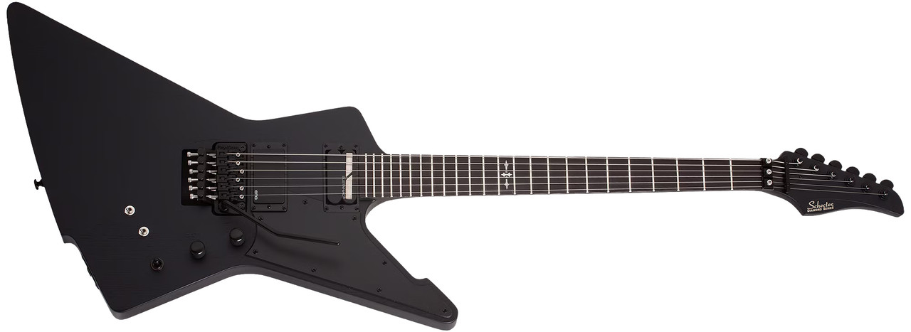 Schecter Jake Pitts E-1 FR S - Satin Black Open Pore (2952)