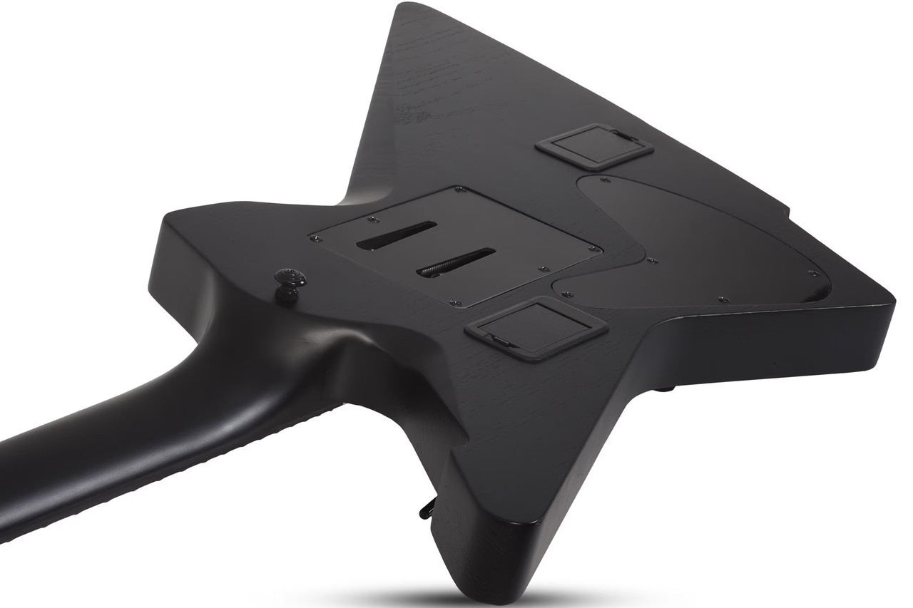 Schecter Jake Pitts E-1 FR S - Satin Black Open Pore (2952 Schecter Jake Pitts E-1 FR S - Satin Black Open Pore (2952