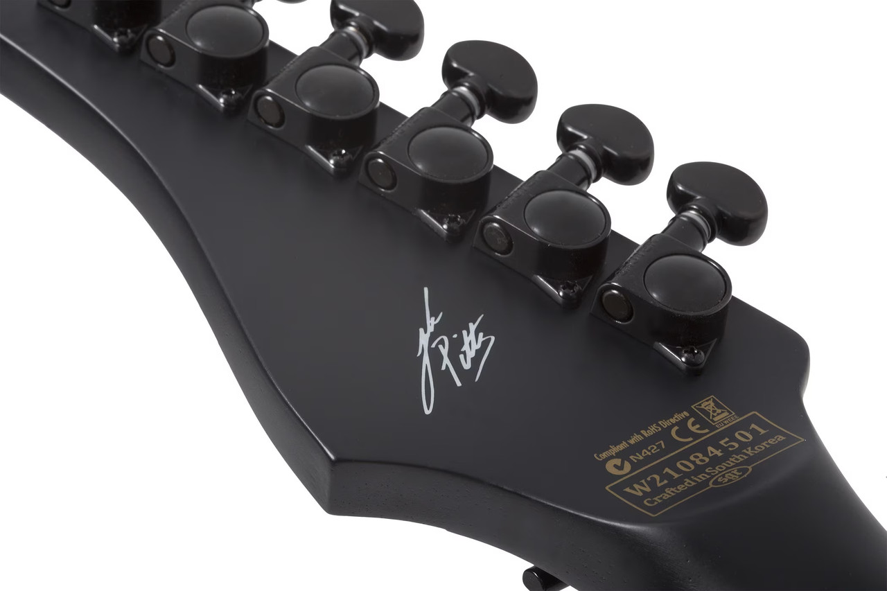 Schecter Jake Pitts E-1 FR S - Satin Black Open Pore (2952