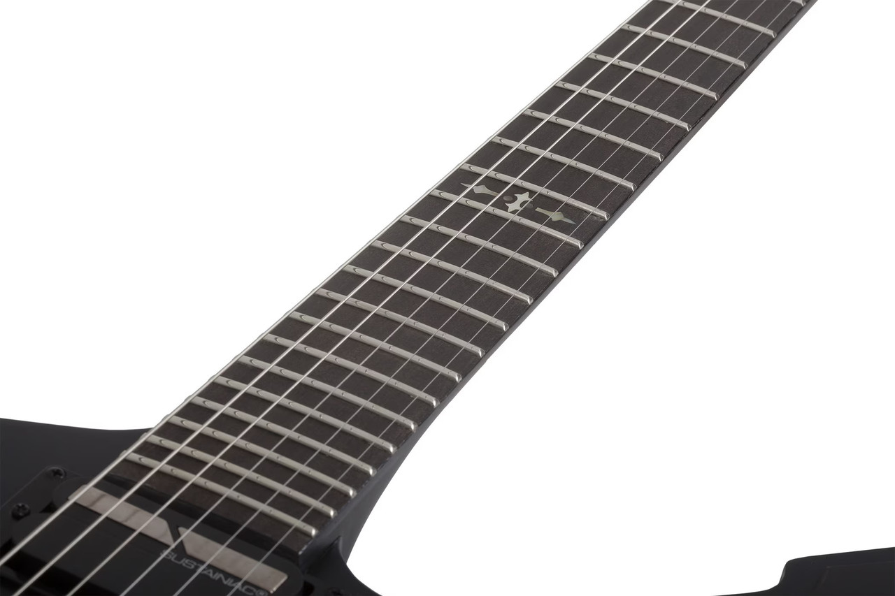 Schecter Jake Pitts E-1 FR S - Satin Black Open Pore (2952) | Musician Madness