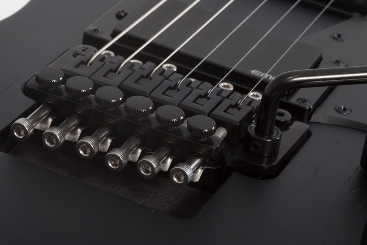 Schecter Jake Pitts E-1 FR S - Satin Black Open Pore (2952