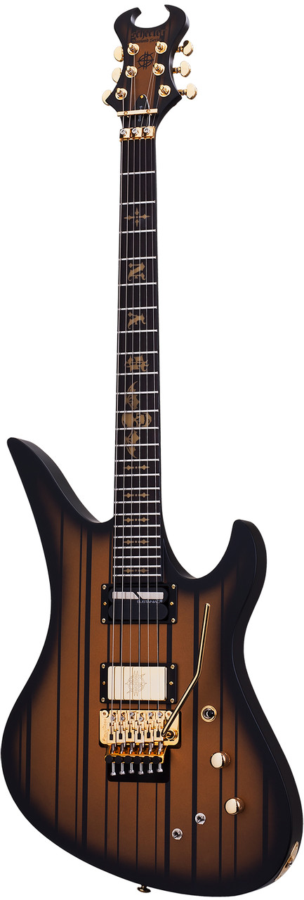 Schecter Synyster Custom-S - Satin Gold Burst (SGB) (1743)