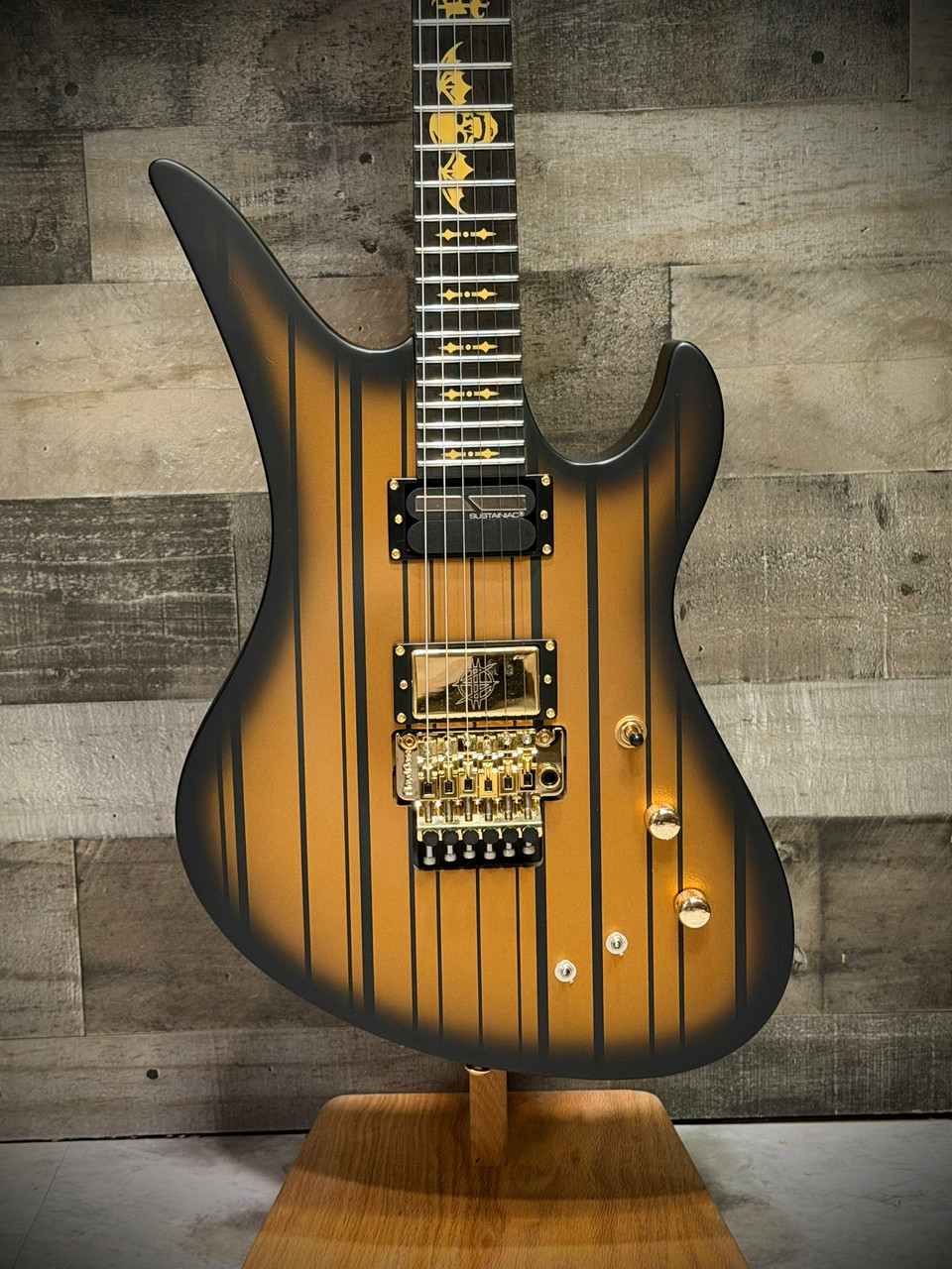 Schecter Synyster Custom-S - Satin Gold Burst (1743) | Musician Madness