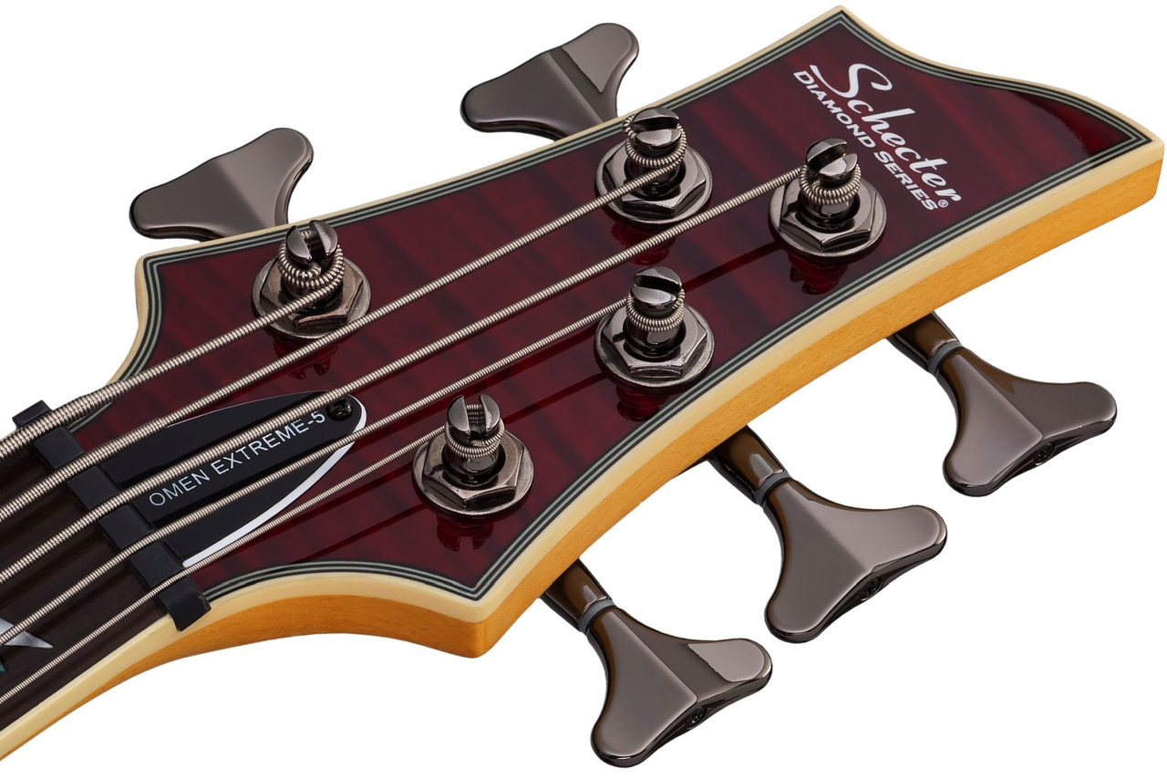 Schecter Omen Extreme-5 - Black Cherry (BCH) (2041) | Musician Madness