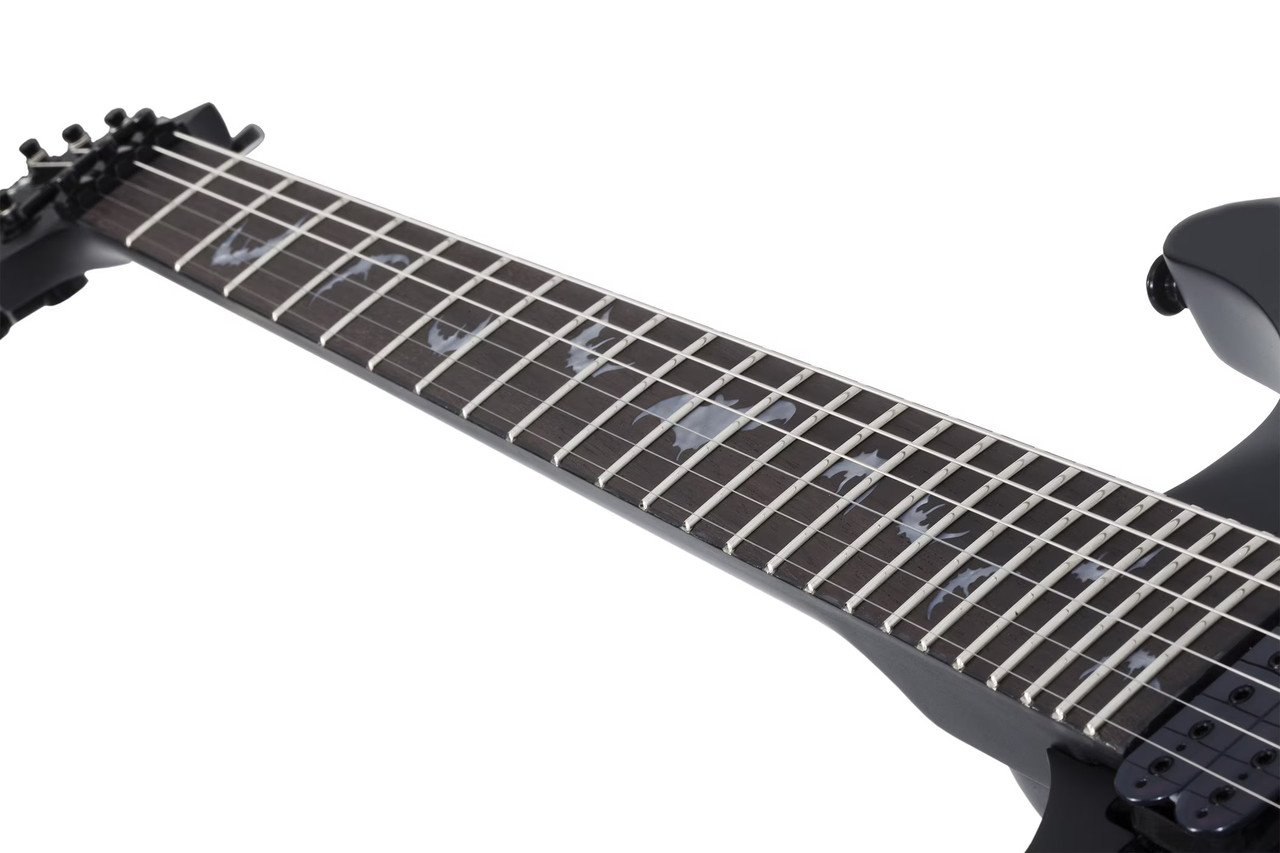 Schecter Damien-6 FR LH - Satin Black (2474)