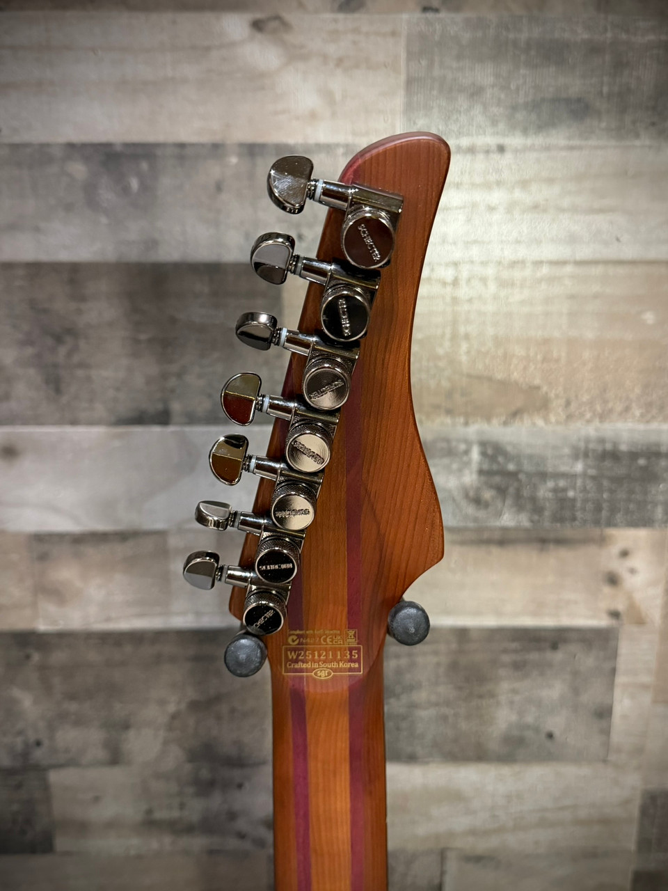 Schecter Banshee Mach-7 Evertune Electrci Guitar - Fallout Burst (1415) | Musician Madness