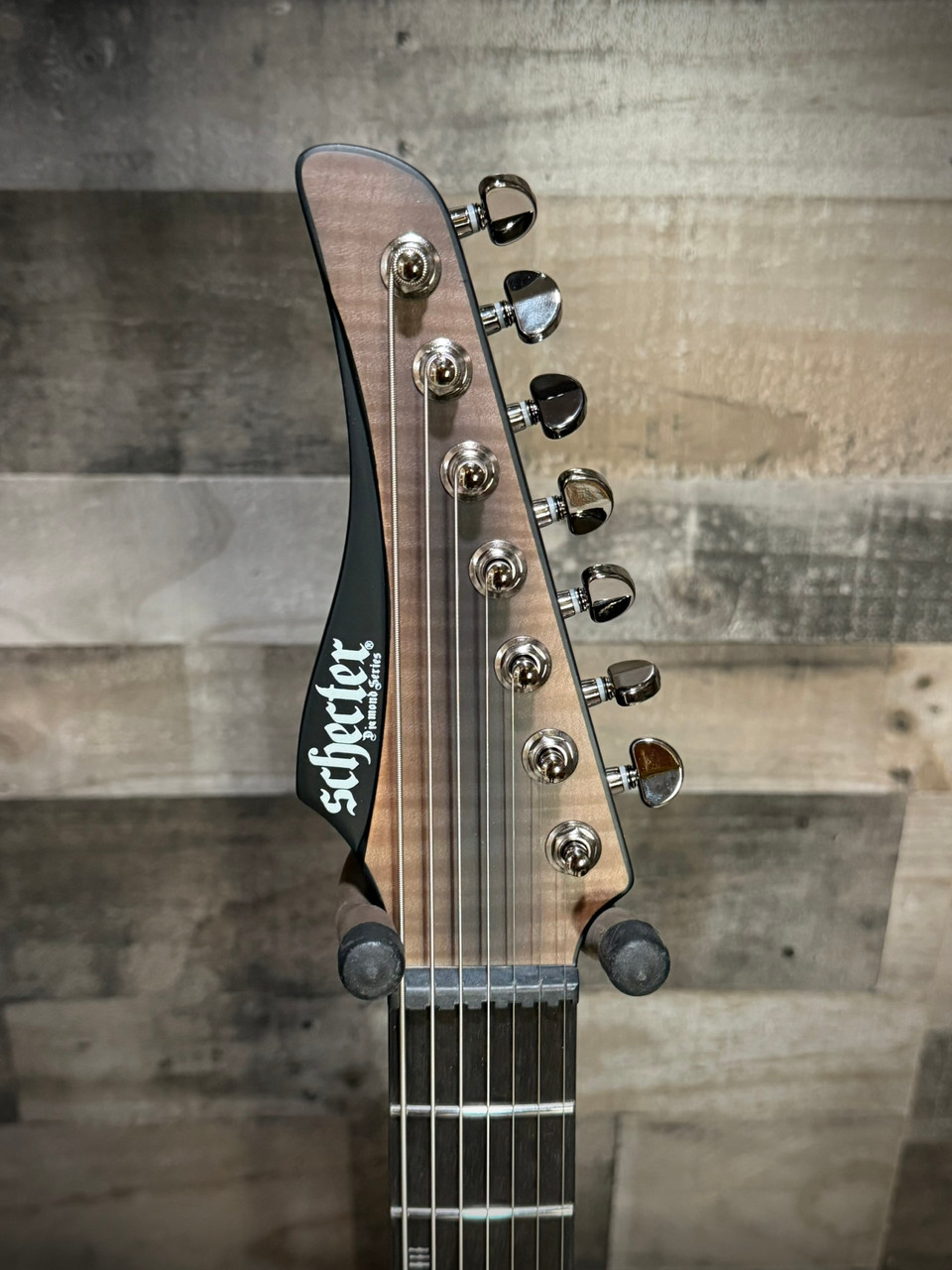 Schecter Banshee Mach-7 Evertune Electrci Guitar - Fallout Burst (1415) | Musician Madness