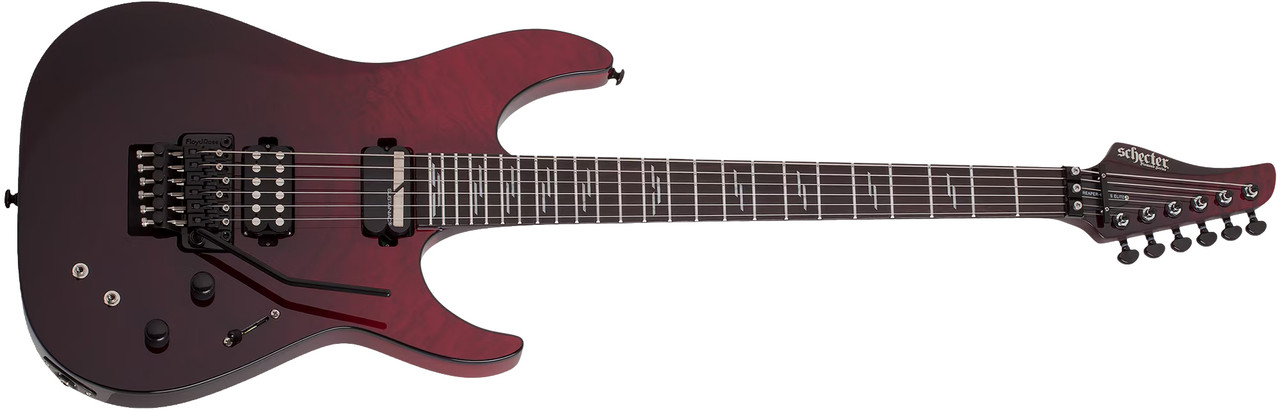 Schecter Reaper-6 FR S Elite - Blood Burst (2181) | Musician Madness