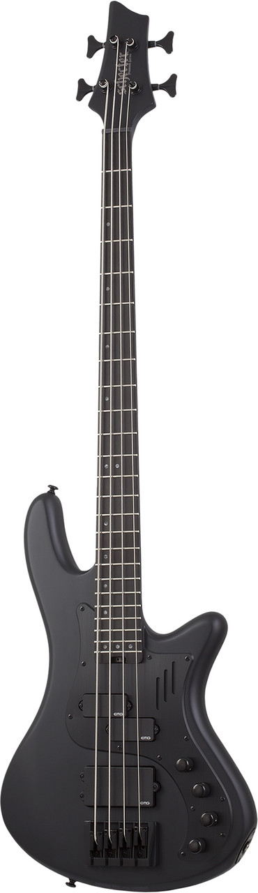 Schecter Stiletto-4 Stealth Pro - Satin Black (2270) | Musician Madness