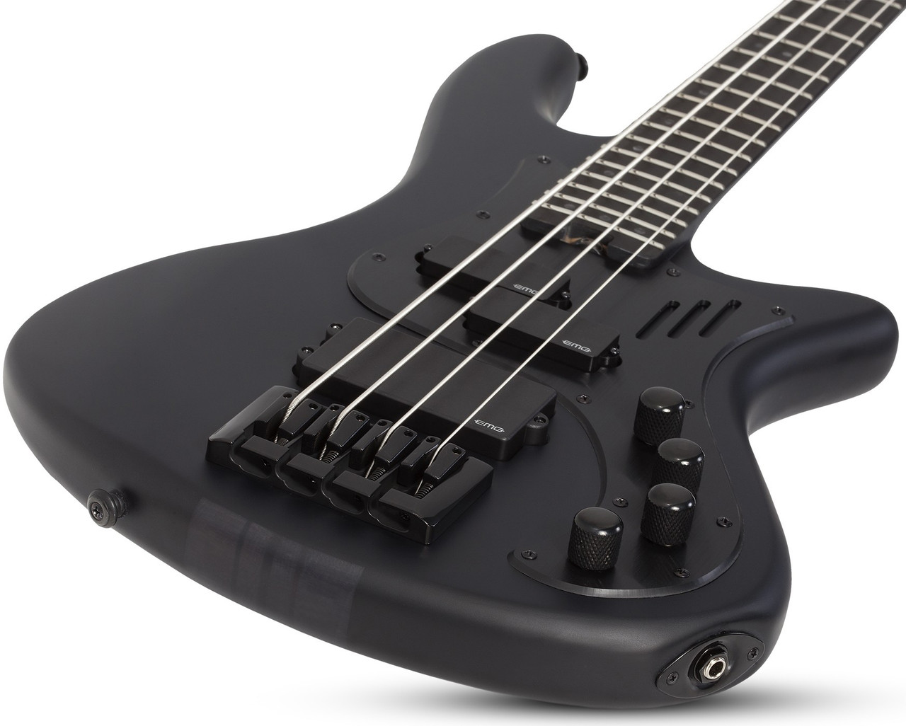 Schecter Stiletto-4 Stealth Pro - Satin Black (2270) | Musician Madness