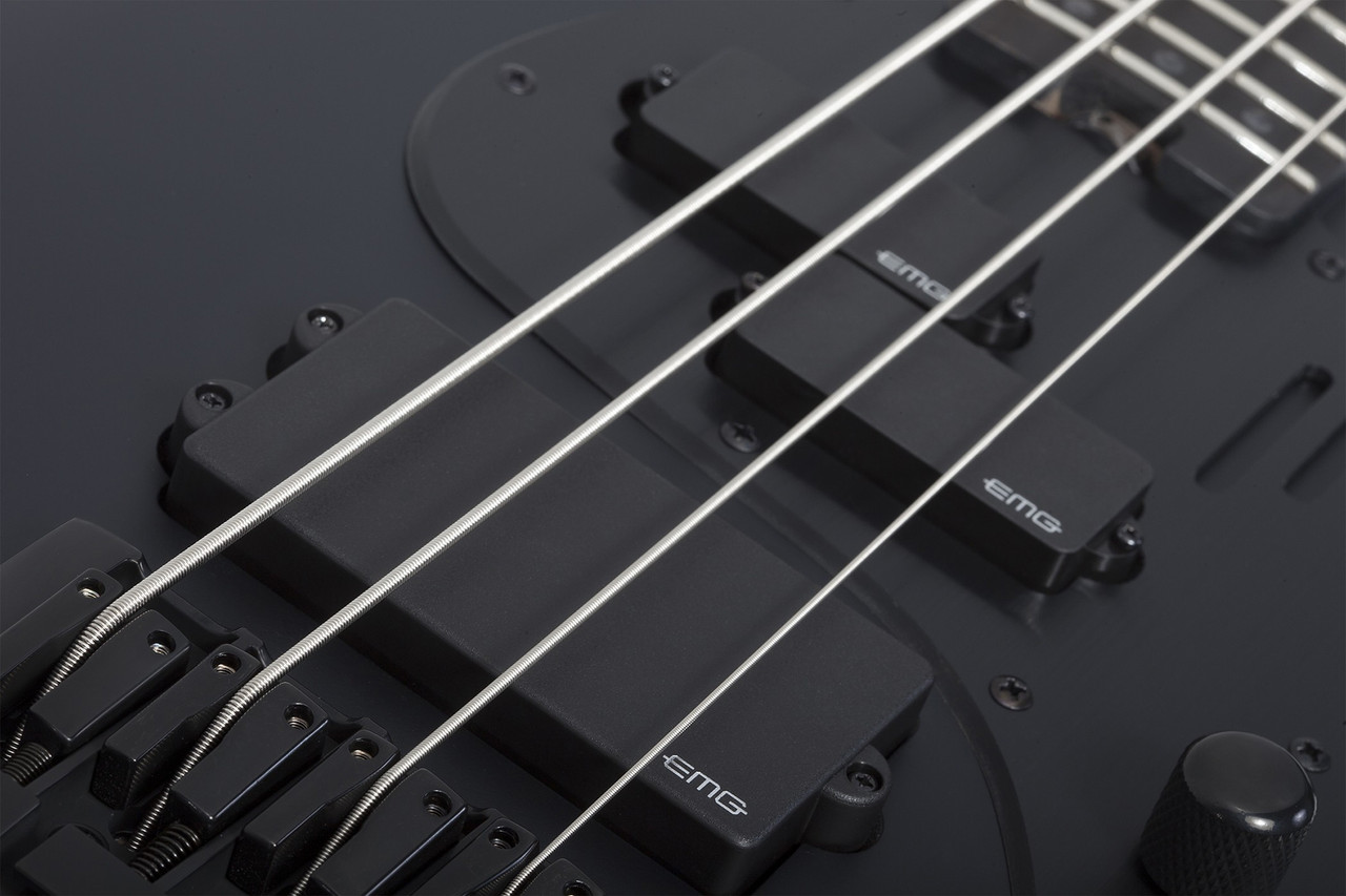 Schecter Stiletto-4 Stealth Pro - Satin Black (2270) | Musician Madness
