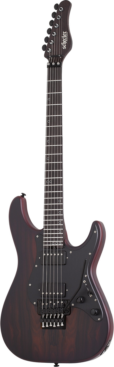 Schecter Sun Valley Super Shredder Exotic FR Ziricote - Natural Satin (1266) | Musician Madness