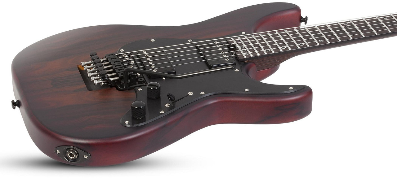 Schecter Sun Valley Super Shredder Exotic FR Ziricote - Natural Satin (1266) | Musician Madness