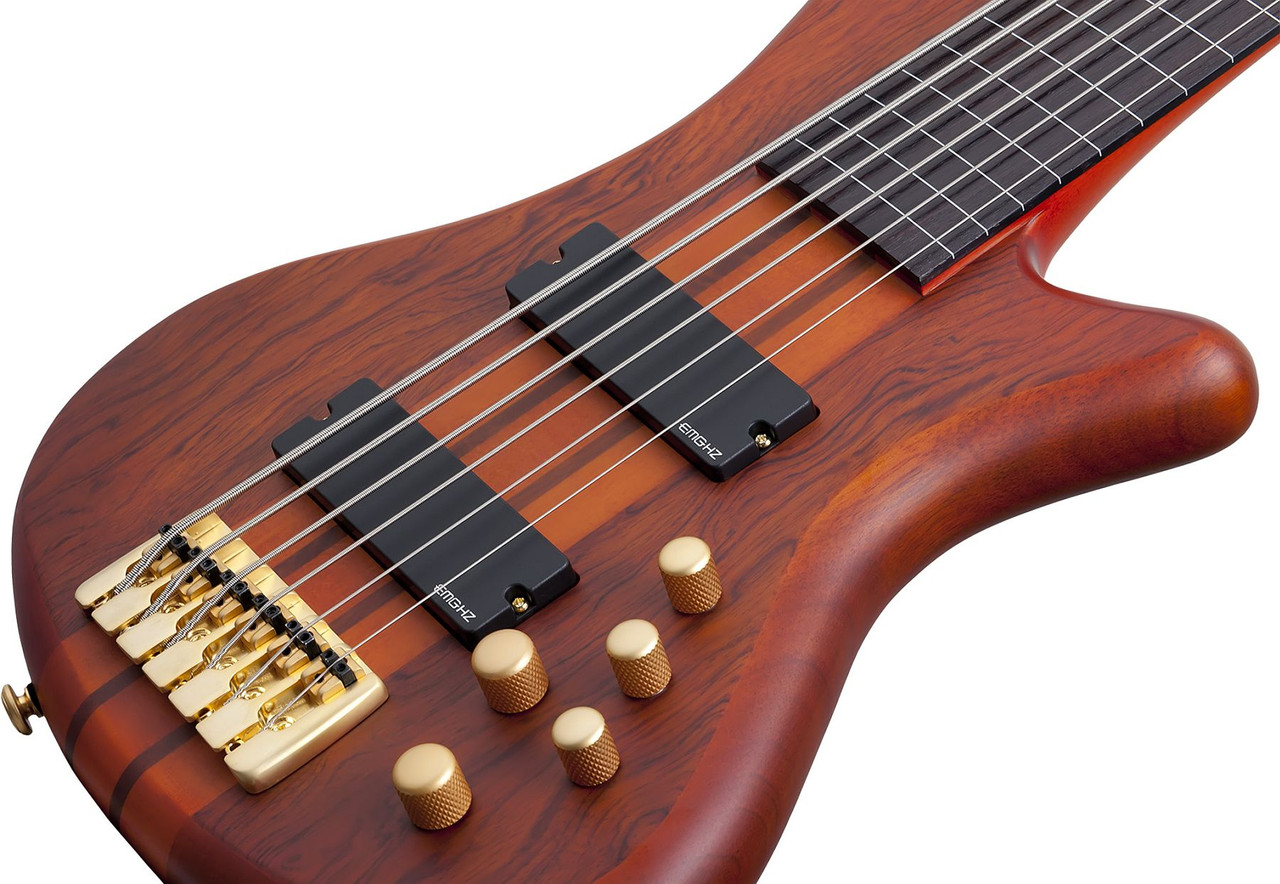 Schecter Stiletto Studio-6 FL Bass Guitar - Honey Satin (2791)