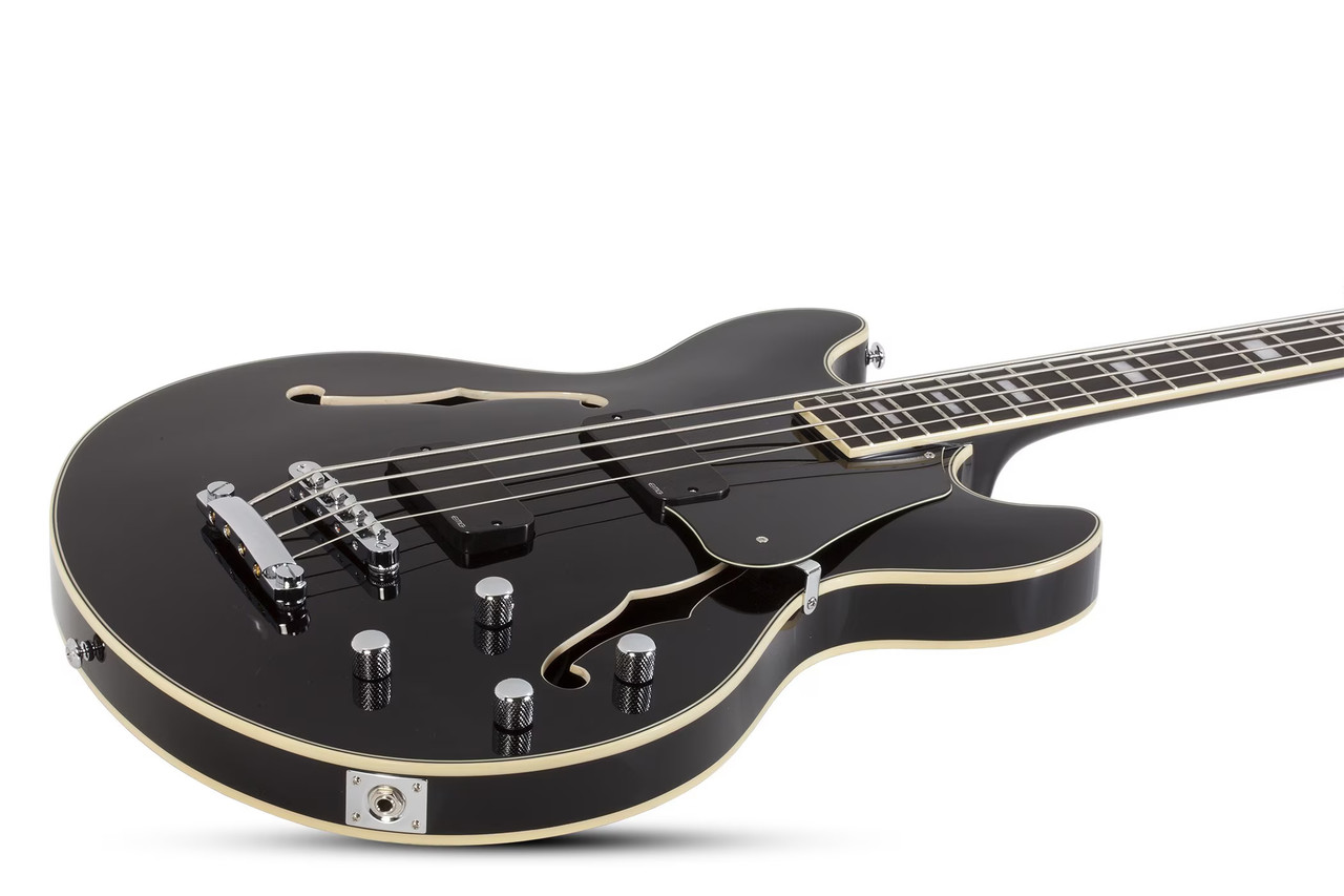 Schecter Corsair Bass - Gloss Black (BLK) (1550) | Musician Madness