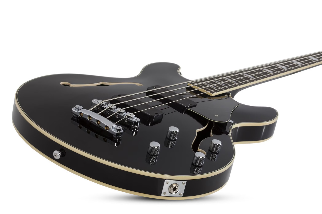 Schecter Corsair Bass - Gloss Black (BLK) (1550) | Musician Madness