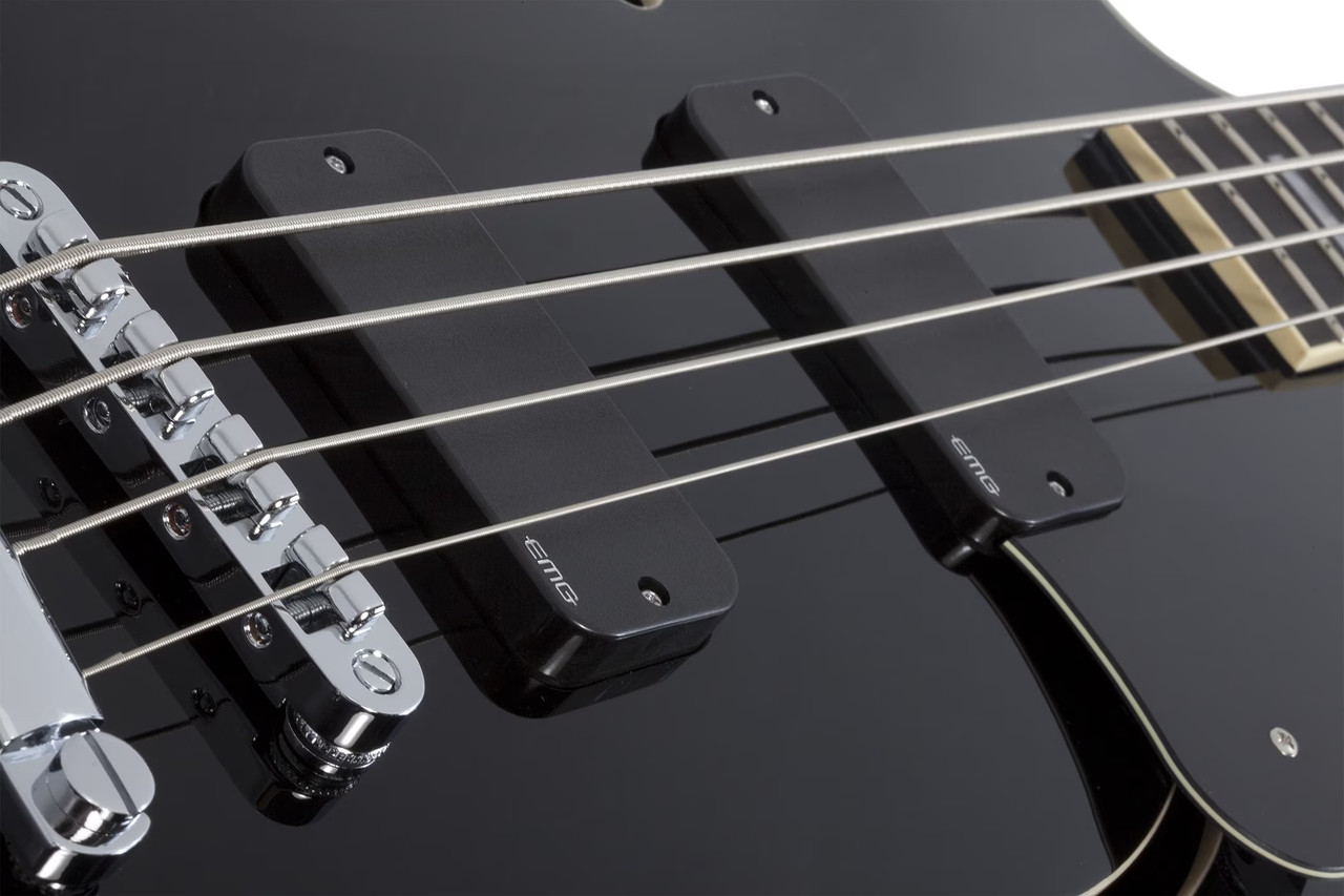 Schecter Corsair Bass - Gloss Black (BLK) (1550) | Musician Madness