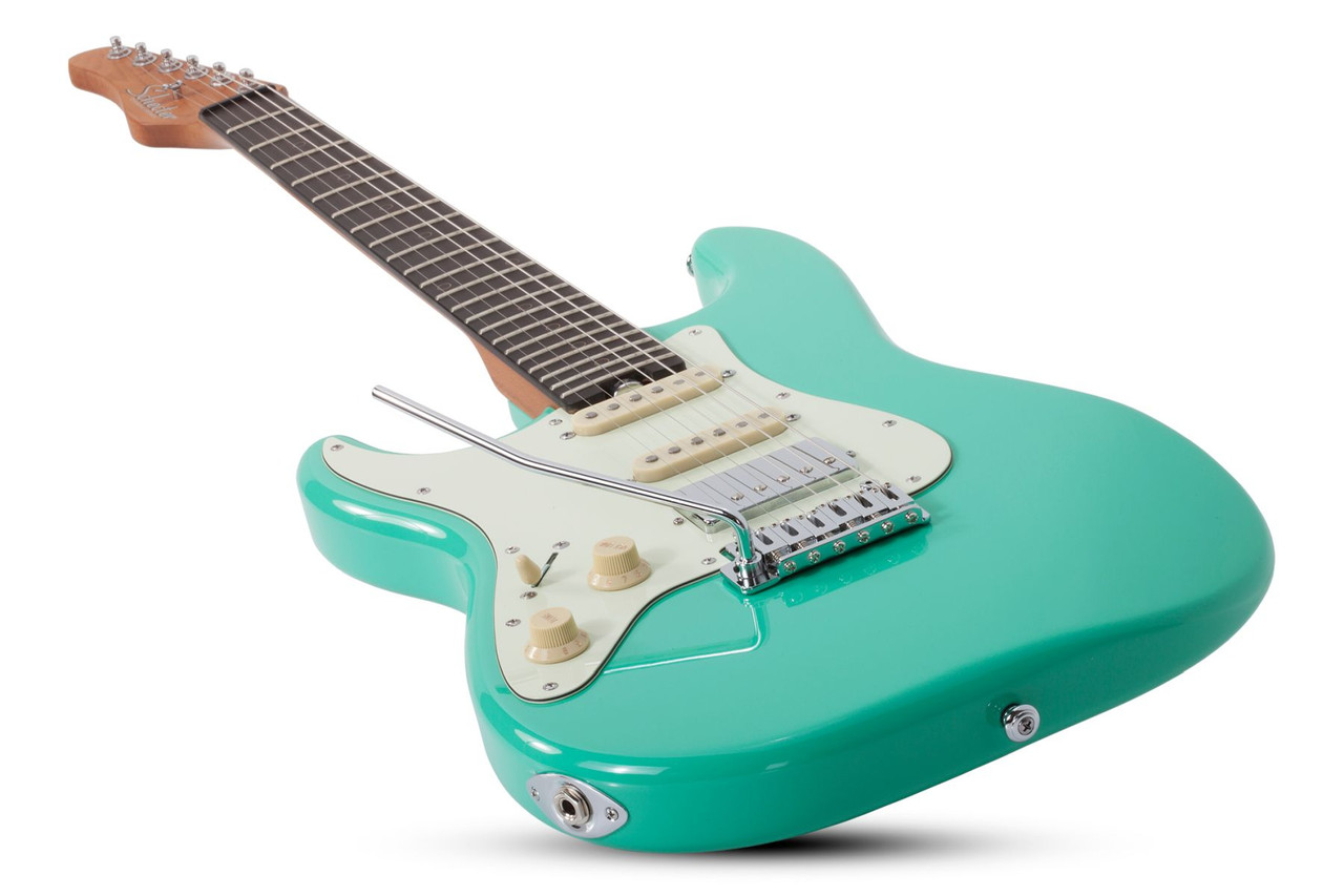 Schecter Nick Johnston Traditional HSS LH - Atomic Green (1543)