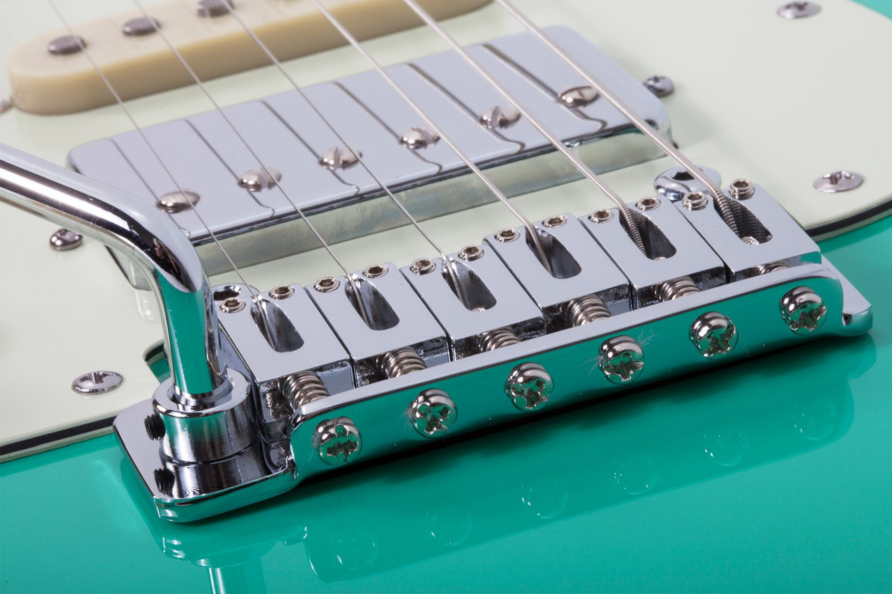 Schecter Nick Johnston Traditional HSS LH - Atomic Green (1543)