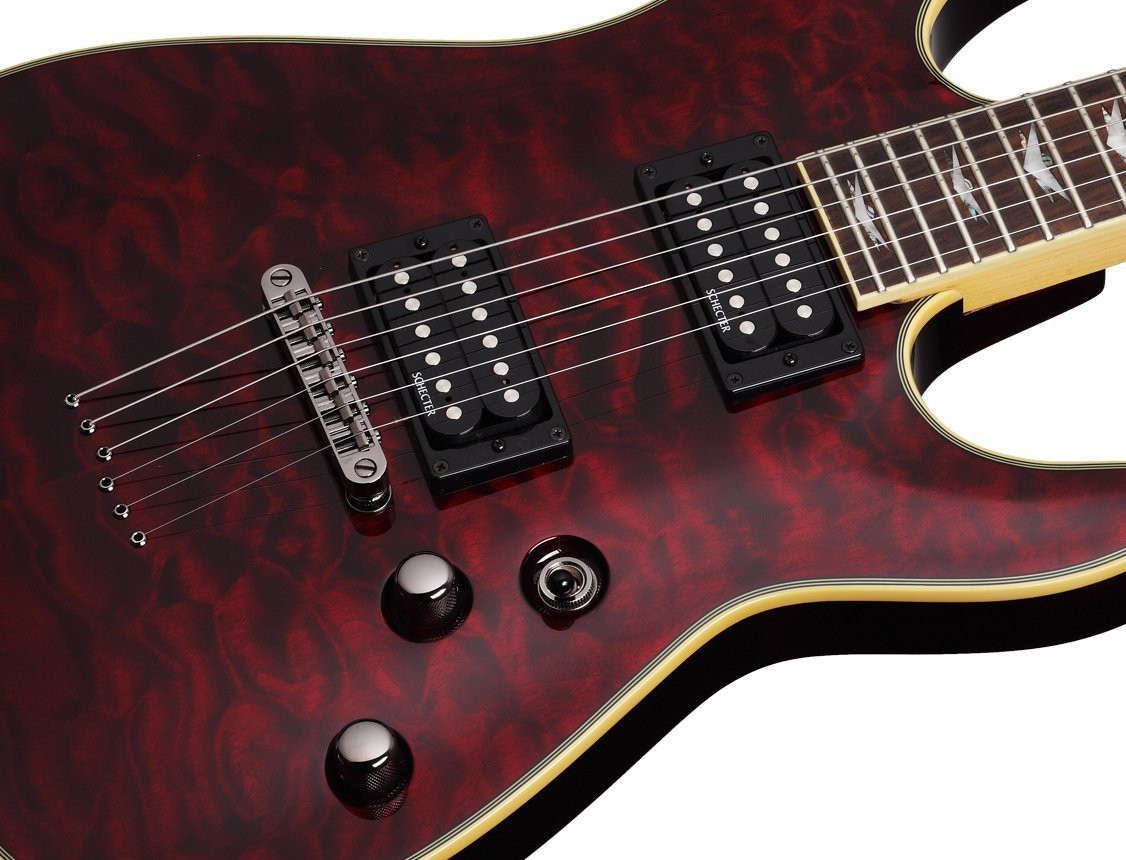 Schecter Omen Extreme-6 - Black Cherry (2004) | Musician Madness